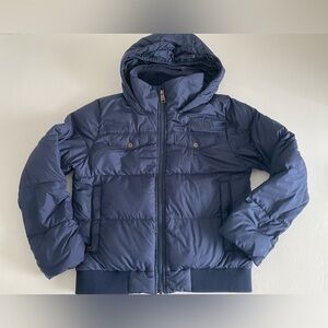 The North Face Youth Kid’s Navy Blue Puffy Winter Coat size Medium